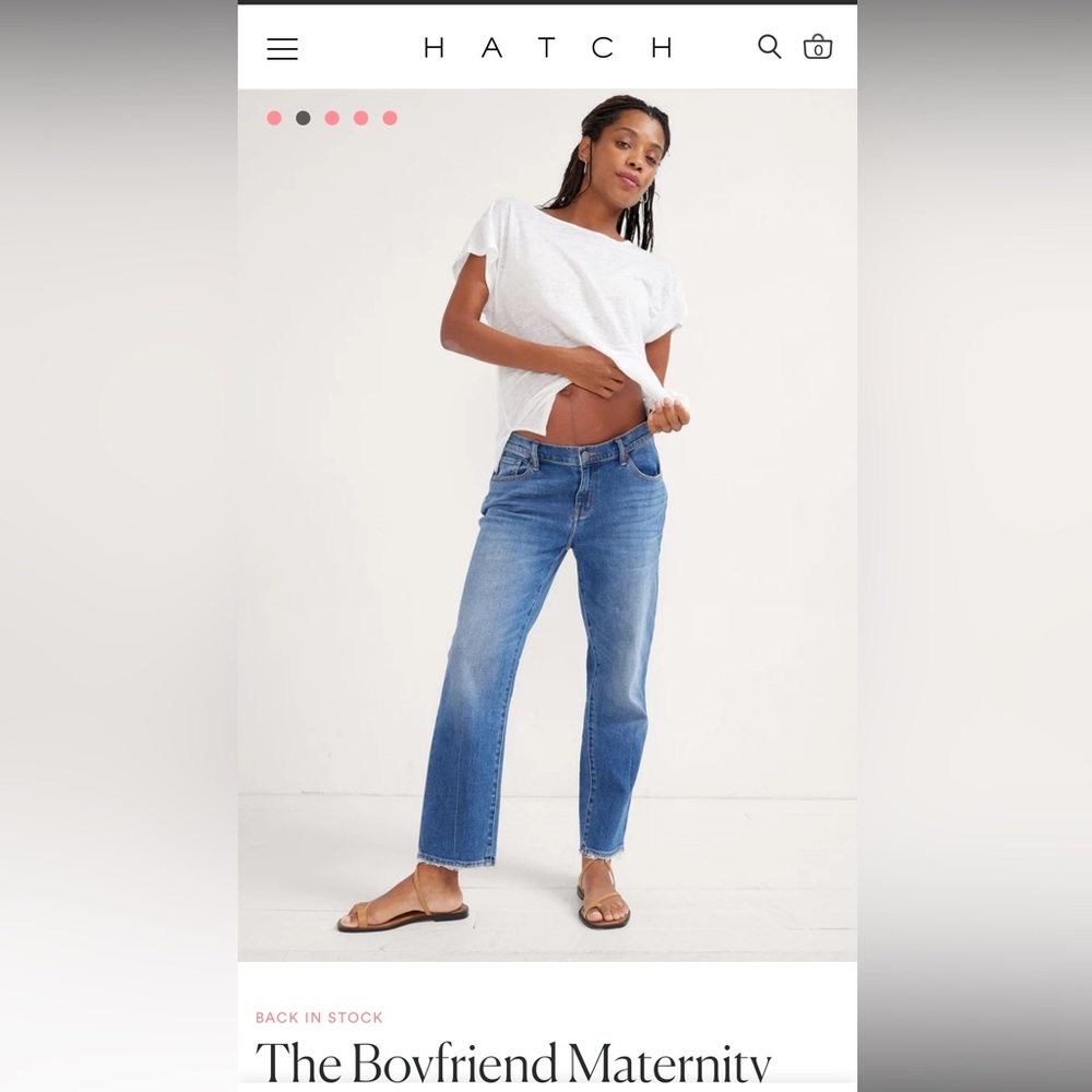 HATCH - The Boyfriend Maternity Jean